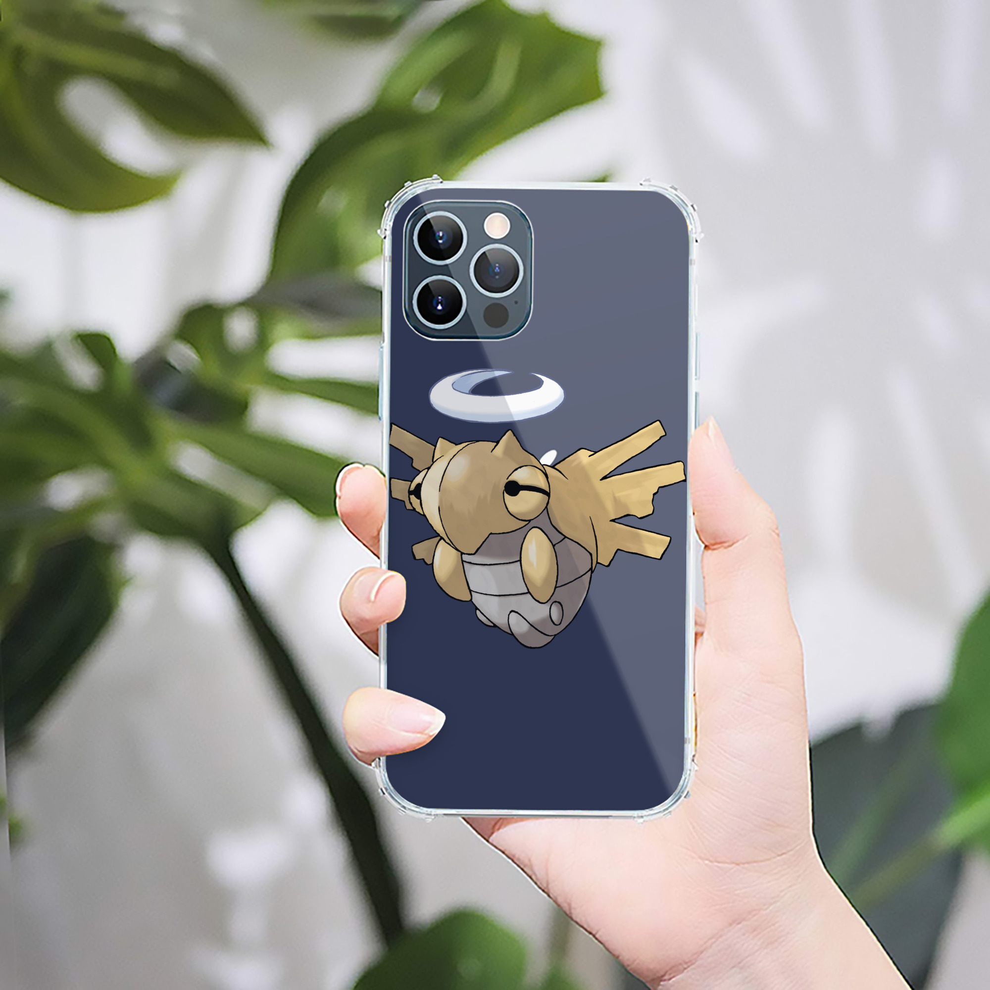 （画像用） ポケットモンスター Pokémon 【iPhone 12シリーズ対応】透明スマホケース（クリアソフトケース）